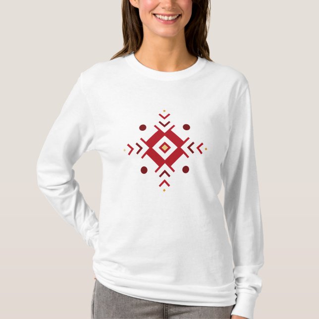 Berber Tatoo Sweatshirt T-Shirt (Vorderseite)