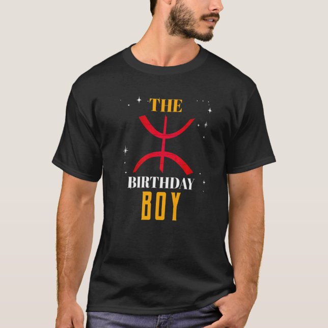 Berber The Birthday Boy T-Shirt (Vorderseite)