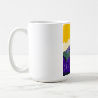 Berchtesgaden Alpen oder Berchtesgadener Alpen WPA Kaffeetasse