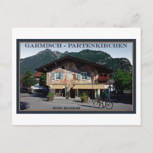 Berchtesgaden - Bayerisches Biker Postkarte