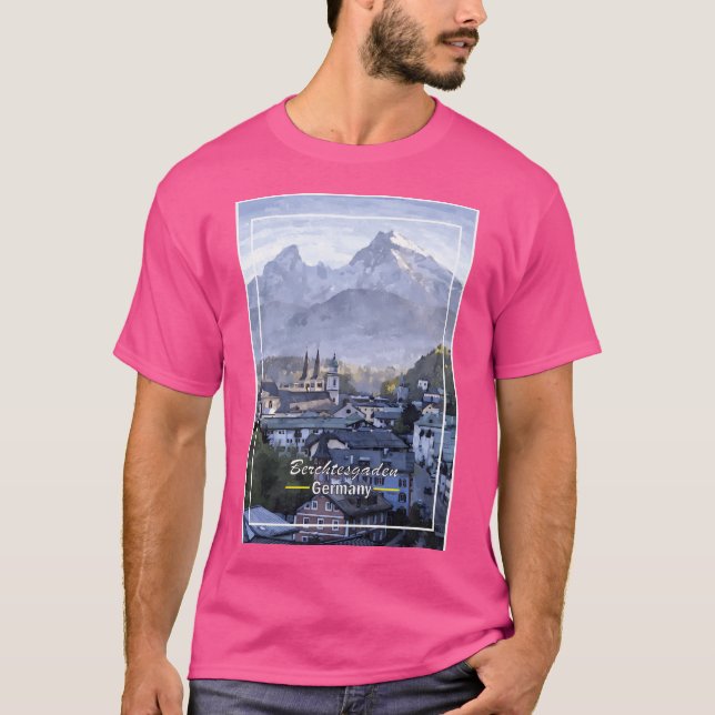 Berchtesgaden Deutschland T-Shirt (Vorderseite)