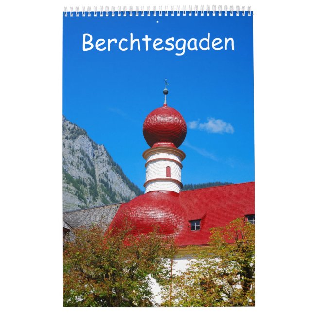 Berchtesgaden Foto Calendar 12 Monate Kalender (Titelbild)