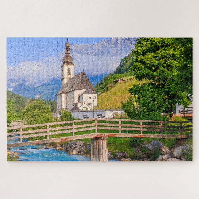 Berchtesgaden Nationalpark, Deutschland. Puzzle (Horizontal)