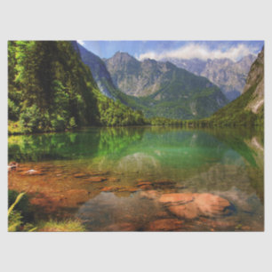 Berchtesgaden Nationalpark Mountains, Deutschland Seidenpapier