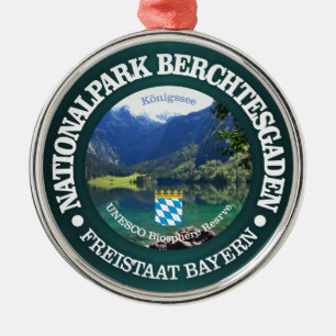 Berchtesgaden Nationalpark Ornament Aus Metall