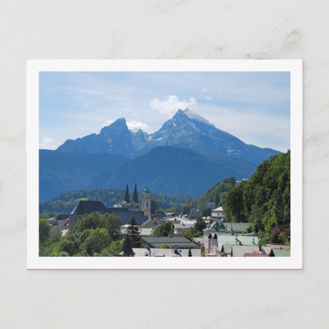 Berchtesgaden Postkarte (Vorderseite)