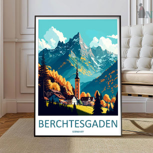 Berchtesgaden Reise Druck Wandkunst Berchtesgaden  Poster