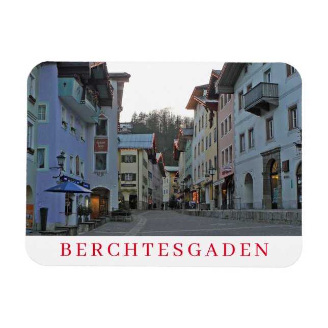 Berchtesgaden view Kühlschrankmagnet Magnet (Horizontal)