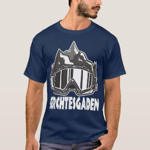 Berchtesgaden Winter Sportdesign Skilauf T-Shirt