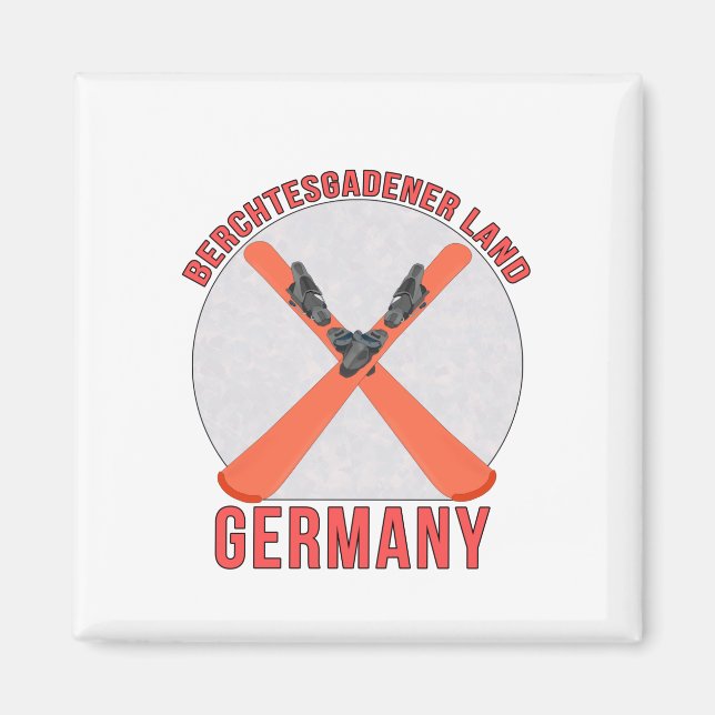 Berchtesgadener Land, Deutschland Magnet (Vorne)