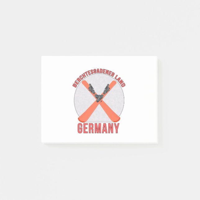 Berchtesgadener Land, Deutschland Post-it Klebezettel (Vorderseite)