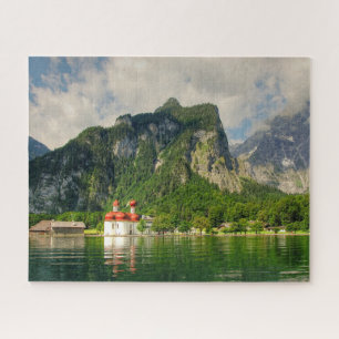 Berchtesgadener See Deutschland. Puzzle