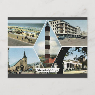 Berck Plage, "Nord-Pas de Calais" Postkarte