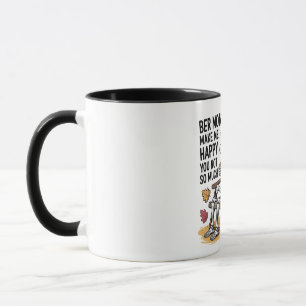 Bere Monate machen mich glücklich, nicht so viel W Tasse