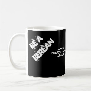 Berean Apologetics Bible Verse Personalisiert Blac Kaffeetasse