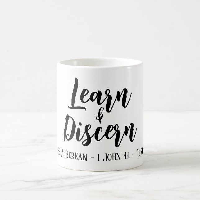 Berean Search Scripture Kaffeetasse (Mittel)
