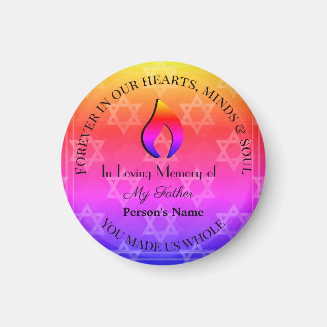 Bereavement Candle Magnet von HAMbyWG (Vorne)