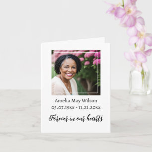 Bereavement Vielen Dank Karte