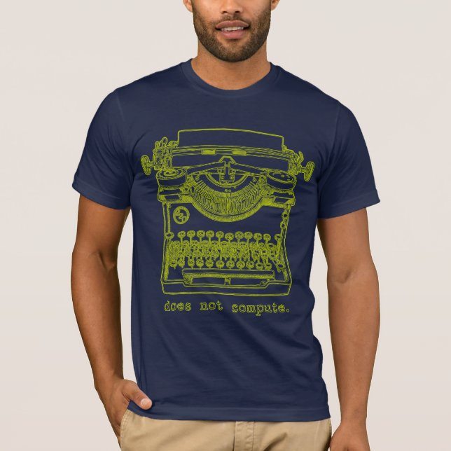 berechnet nicht (Chartreuse) T-Shirt (Vorderseite)