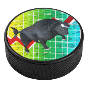 Berechnung des Bull Market Run Eishockey Puck