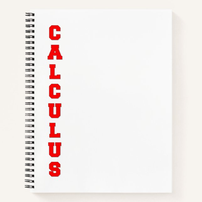 Berechnung Notizbuch (Vorderseite)