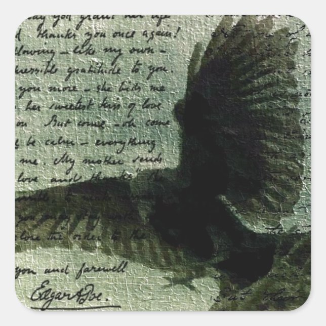 Bereich 3 quadratischer aufkleber (Vorderseite)