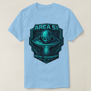 Bereich 51 - Abteilung Geheimdiensttechniken T-Shirt