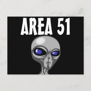Bereich 51, Alien Postkarten