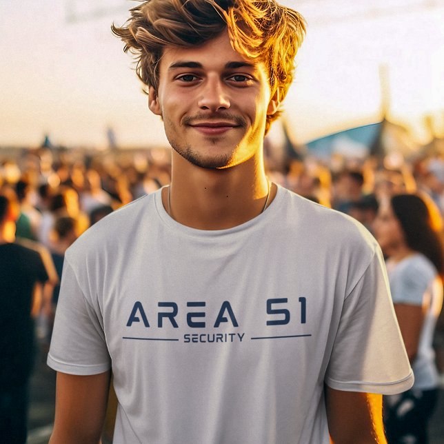 Bereich 51 Alien "Sicherheit" Extraterrestrische U T-Shirt (Von Creator hochgeladen)