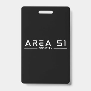 Bereich 51 Extraterrestrische Alien UFO Ausweis