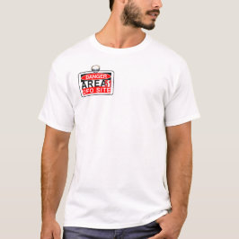 Bereich 51 UFO-Standort-Shirt T-Shirt