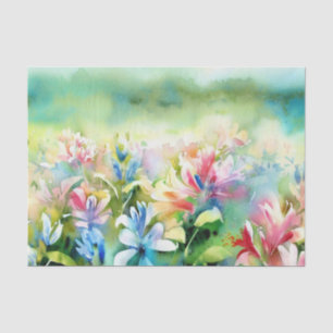 Bereich Blume-Honeysuckle (B) Aquarell Seidenpapier