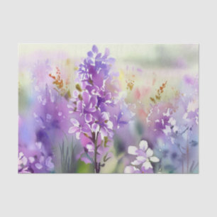 Bereich Blume-Lilac (B) Wasserfarbe Seidenpapier