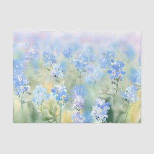Bereich Blume-Vergessen-Me-Not (B) Wasserfarbe Seidenpapier