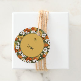 Bereich der Blume Geschenkanhänger