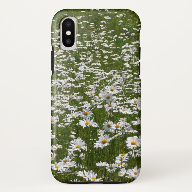 Bereich der Daisies Alaskan-Wildblumen Case-Mate iPhone Hülle (Rückseite)