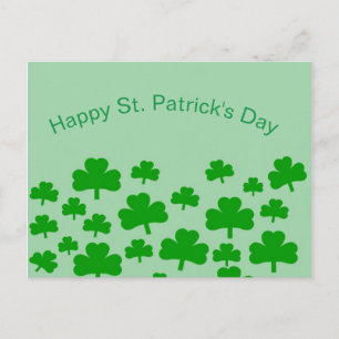 Bereich der Kleeblätter Postkarte