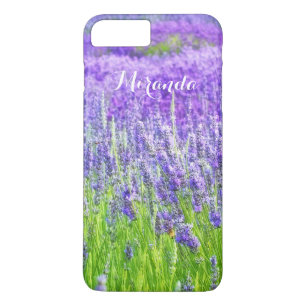 Bereich der Lila Lavendel-Blume Personalisiert Case-Mate iPhone Hülle