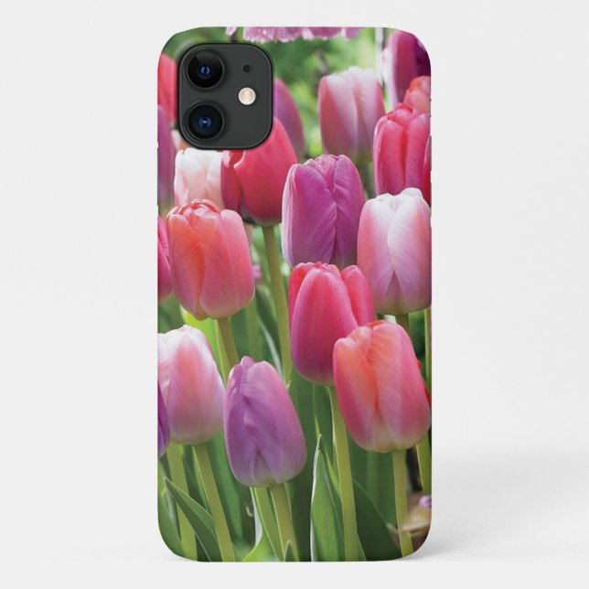 Bereich des iPhone-Falls Tulips Case-Mate iPhone Hülle (Rückseite)