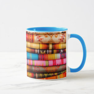 Bereich Ecuadors, Quito, Otavalo Handwerks-Markt Tasse