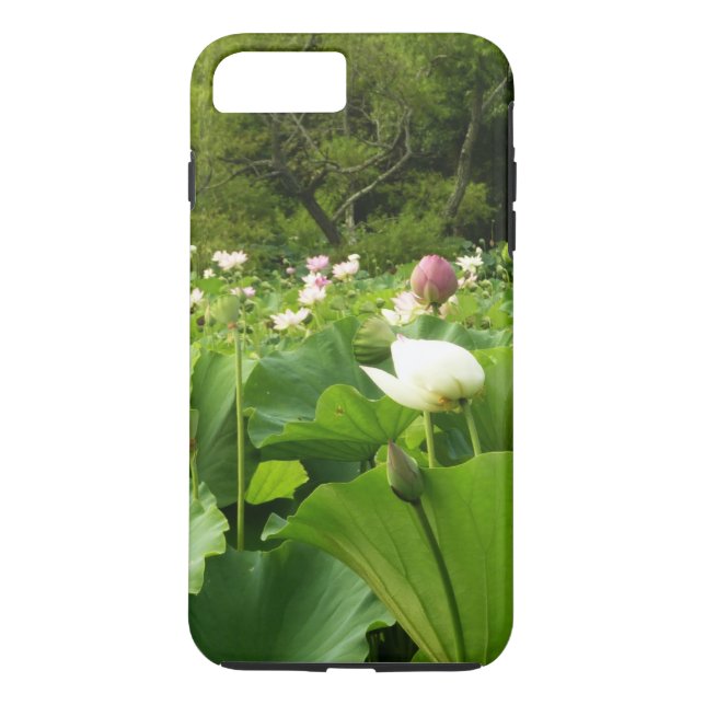 Bereich Lotus Blume Sommergarten Case-Mate iPhone Hülle (Rückseite)