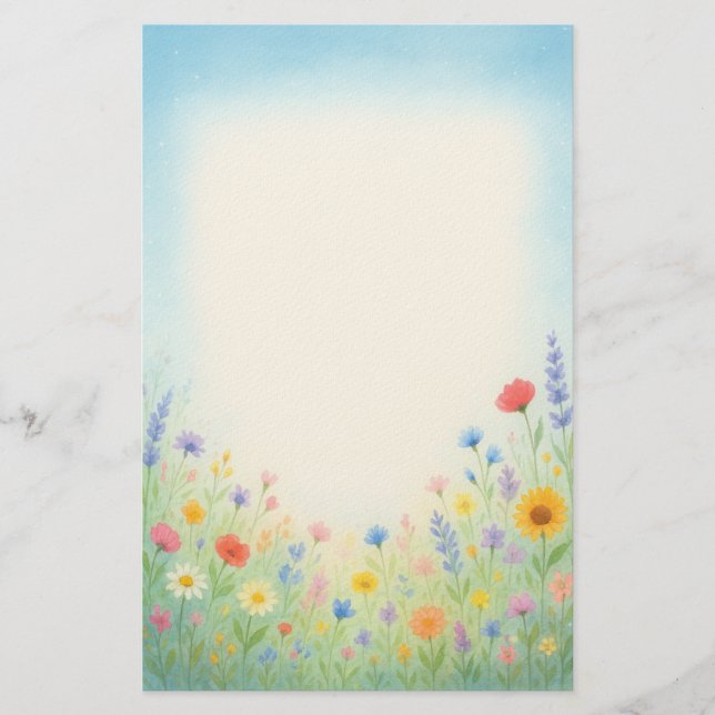 Bereich Traumarbeit Wildblume Papier (Vorderseite)