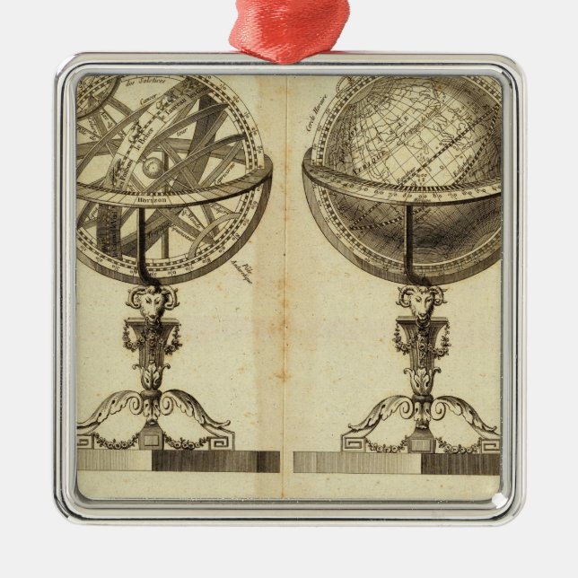 Bereiche der Kugel Ornament Aus Metall (Vorne)