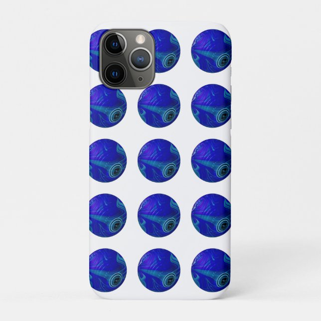 Bereiche der Strategie: Blue Polka Dots Lawls Case-Mate iPhone Hülle (Rückseite)