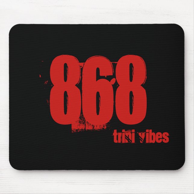 Bereichscode Trini Mousepad 868 (Vorne)