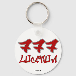 Bereichscodes Schlüsselanhänger