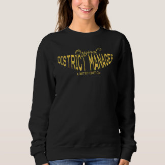 Bereichsleiter Job Titel Mitarbeiter Bezirksle Sweatshirt