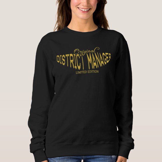 Bereichsleiter   Job Titel Mitarbeiter   Bezirksle Sweatshirt (Vorderseite)
