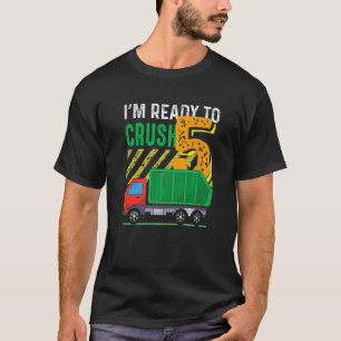 Bereit, 5 Jahre alte Jungen wieder in die Schule z T-Shirt