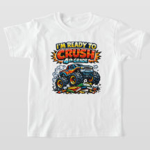 Bereit den 4. Klasse Monstertruck zu zermalmen